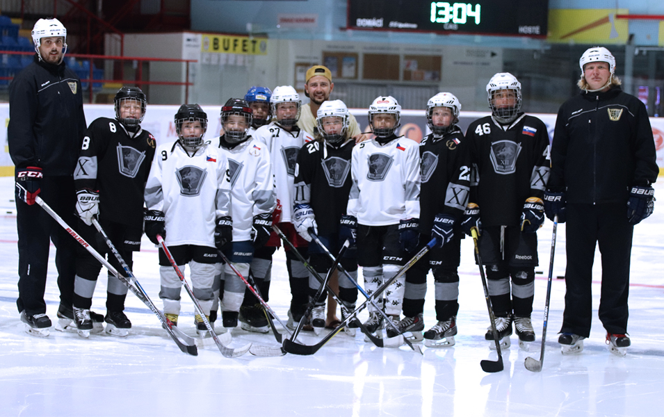 Tomáš Tatár, Detroit Red Wings, with EHA boys, Brumov-Bylnice
