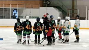 13-01-2025: The full team is meeting with head coach Thomas Storm for common practice at Salems Ishall, Sweden.