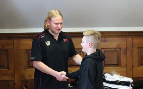 Headcoach Tomáš Tůma welcomes #88 Mikkel Gordon (A) in the team.